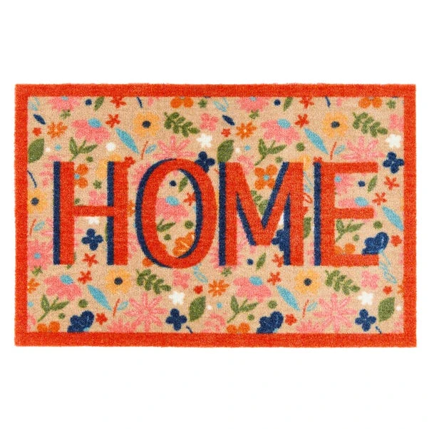 Marvel Floral Home Printed Washable Doormat 4 Marvel Floral Home Printed Washable Doormat - Image 2
