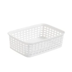 Checked Plastic Basket -Habitat Store 30933443 alt02