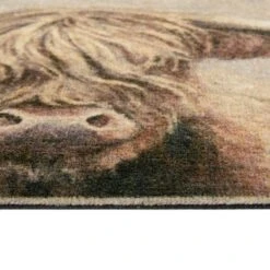 Marvel Highland Cow Printed Washable Doormat -Habitat Store 30933452 alt02