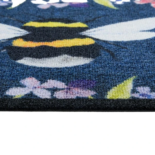 Marvel Floral Bee Washable Doormat 10 Marvel Floral Bee Washable Doormat - Image 8