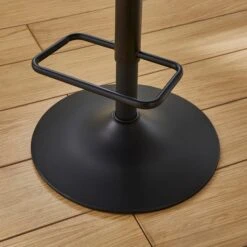 Delaney Adjustable Height Bar Stool, Faux Leather 11 Delaney Adjustable Height Bar Stool, Faux Leather -Habitat Store 30933526 alt03