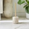Marble Resin Toilet Brush -Habitat Store 30933855