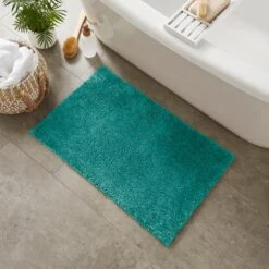 Ultimate 100% Recycled Polyester Anti Bacterial Bath Mat -Habitat Store 30934328