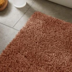 Ultimate 100% Recycled Polyester Anti Bacterial Bath Mat -Habitat Store 30934363 alt01