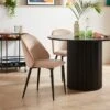 Freya Dining Chair, Velvet -Habitat Store 30934404