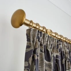 Pebble Fixed Metal Curtain Pole With Rings -Habitat Store 30934489 alt04