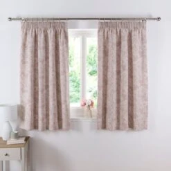Sofia Floral Pencil Pleat Curtains -Habitat Store 30934498 alt05