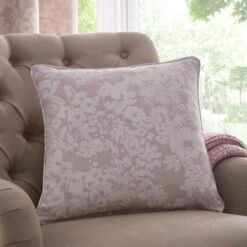 Sofia Floral Pencil Pleat Curtains -Habitat Store 30934498 alt07