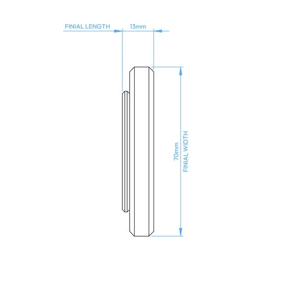 Stepped Stud Fixed Metal Curtain Pole With Rings 14 Stepped Stud Fixed Metal Curtain Pole With Rings - Image 12