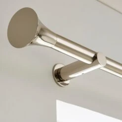 Flush Trumpet Fixed Metal Curtain Pole With Rings -Habitat Store 30934522 alt03