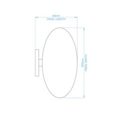 Pebble Fixed Metal Curtain Pole With Rings -Habitat Store 30934531 alt08