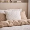Cotton Muslin Spring Natural Continental Pillowcase -Habitat Store 30934654