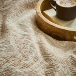 Medina Jacquard Cotton Duvet Cover & Pillowcase Set 35 Medina Jacquard Cotton Duvet Cover & Pillowcase Set -Habitat Store 30934659 alt03