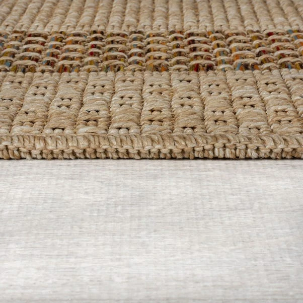 Stripe Border Indoor Outdoor Round Rug 13 Stripe Border Indoor Outdoor Round Rug - Image 11