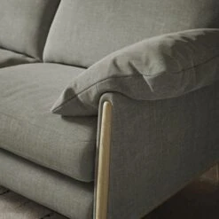 Hector Tonal Plush Chenille 4 Seater Sofa -Habitat Store 30934921 alt01