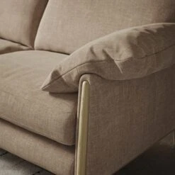 Hector Tonal Plush Chenille 4 Seater Sofa -Habitat Store 30934925 alt01