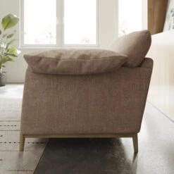 Hector Tonal Plush Chenille 4 Seater Sofa -Habitat Store 30934925 alt02