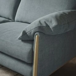 Hector Tonal Plush Chenille 4 Seater Sofa -Habitat Store 30934929 alt01