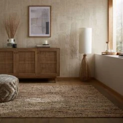Flecked Jute Textured Rug -Habitat Store 30934955
