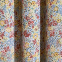 Hannah Retro Ditsy Blackout Eyelet Curtains -Habitat Store 30935267 alt02