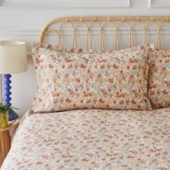 Hannah Retro Ditsy Oxford Pillowcase