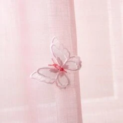 Butterfly Slot Top Single Voile Panel -Habitat Store 30935529 alt02