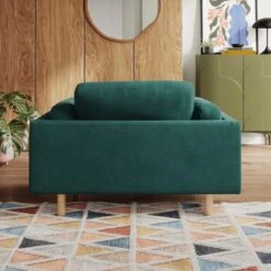 Newton Luxe Chenille Snuggle Chair 40 Newton Luxe Chenille Snuggle Chair -Habitat Store 30935586 alt02