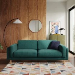 Newton Luxe Chenille 4 Seater Sofa 38 Newton Luxe Chenille 4 Seater Sofa -Habitat Store 30935589