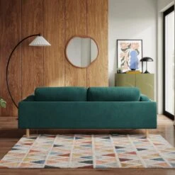 Newton Luxe Chenille 4 Seater Sofa 40 Newton Luxe Chenille 4 Seater Sofa -Habitat Store 30935589 alt02