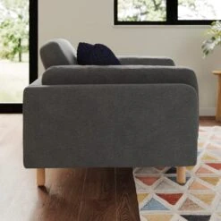 Newton Luxe Chenille Snuggle Chair 31 Newton Luxe Chenille Snuggle Chair -Habitat Store 30935592 alt01