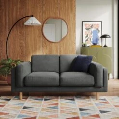 Newton Luxe Chenille 2 Seater Sofa 30 Newton Luxe Chenille 2 Seater Sofa -Habitat Store 30935593