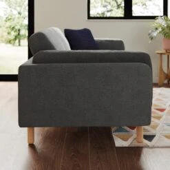 Newton Luxe Chenille 4 Seater Sofa 31 Newton Luxe Chenille 4 Seater Sofa -Habitat Store 30935595 alt01