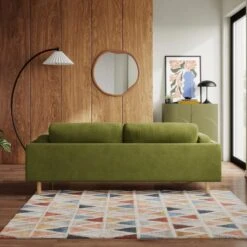 Newton Luxe Chenille 4 Seater Sofa 24 Newton Luxe Chenille 4 Seater Sofa -Habitat Store 30935601 alt02