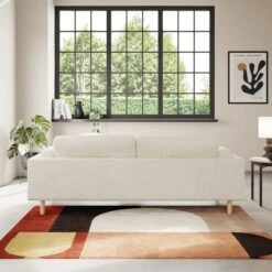 Newton Chunky Tonal Weave 4 Seater Sofa -Habitat Store 30935631 alt02