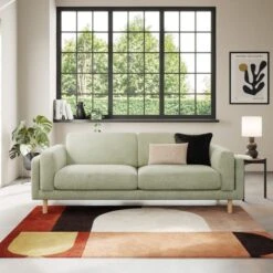 Newton Chunky Tonal Weave 4 Seater Sofa -Habitat Store 30935637