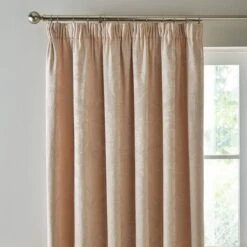 Zahra Chenille Jacquard Pencil Pleat Curtains -Habitat Store 30936874