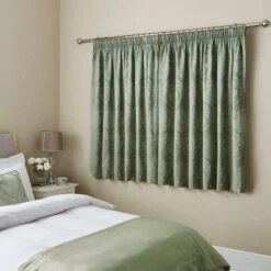 Zahra Chenille Jacquard Pencil Pleat Curtains -Habitat Store 30936877 alt05