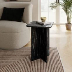 Lana Marble Tall Side Table 19 Lana Marble Tall Side Table -Habitat Store 30937629