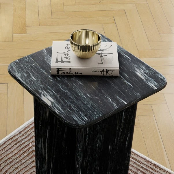 Lana Marble Tall Side Table 10 Lana Marble Tall Side Table - Image 8