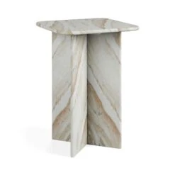 Lana Marble Tall Side Table 17 Lana Marble Tall Side Table -Habitat Store 30937630 alt04