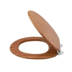 Bamboo Effect Toilet Seat -Habitat Store 30937684 alt02