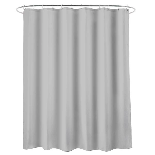 Silver Extra Long Shower Curtain 3 Silver Extra Long Shower Curtain