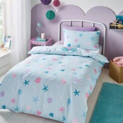 Magical Mermaid Reversible Duvet Cover And Pillowcase Set -Habitat Store 30937765 alt02