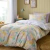 Meadows 100% Cotton Reversible Duvet Cover And Pillowcase Set -Habitat Store 30937767