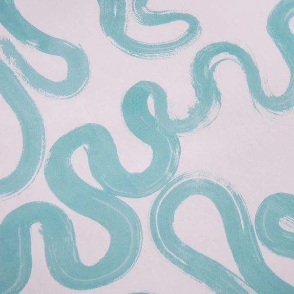 Aqua Doodle Reversible Duvet Cover And Pillowcase Set 7 Aqua Doodle Reversible Duvet Cover And Pillowcase Set - Image 5