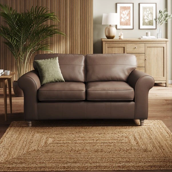 Flori Classic Leather 2 Seater Sofa 3 Flori Classic Leather 2 Seater Sofa