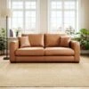 Carson Classic Leather 3 Seater Sofa -Habitat Store 30938001
