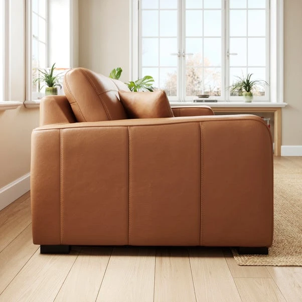 Carson Classic Leather 3 Seater Sofa 4 Carson Classic Leather 3 Seater Sofa - Image 2