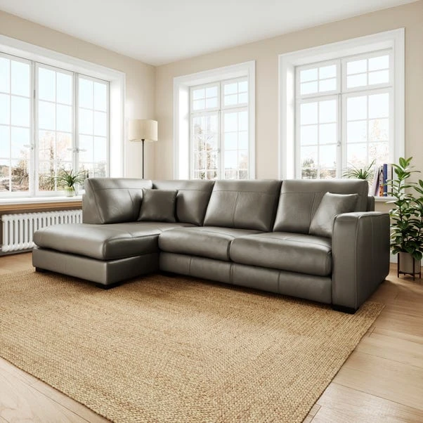 Carson Classic Leather Large Corner Chaise Sofa 21 Carson Classic Leather Large Corner Chaise Sofa - Image 19