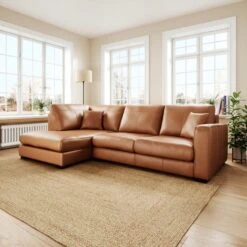 Carson Classic Leather Large Corner Chaise Sofa 31 Carson Classic Leather Large Corner Chaise Sofa -Habitat Store 30938091